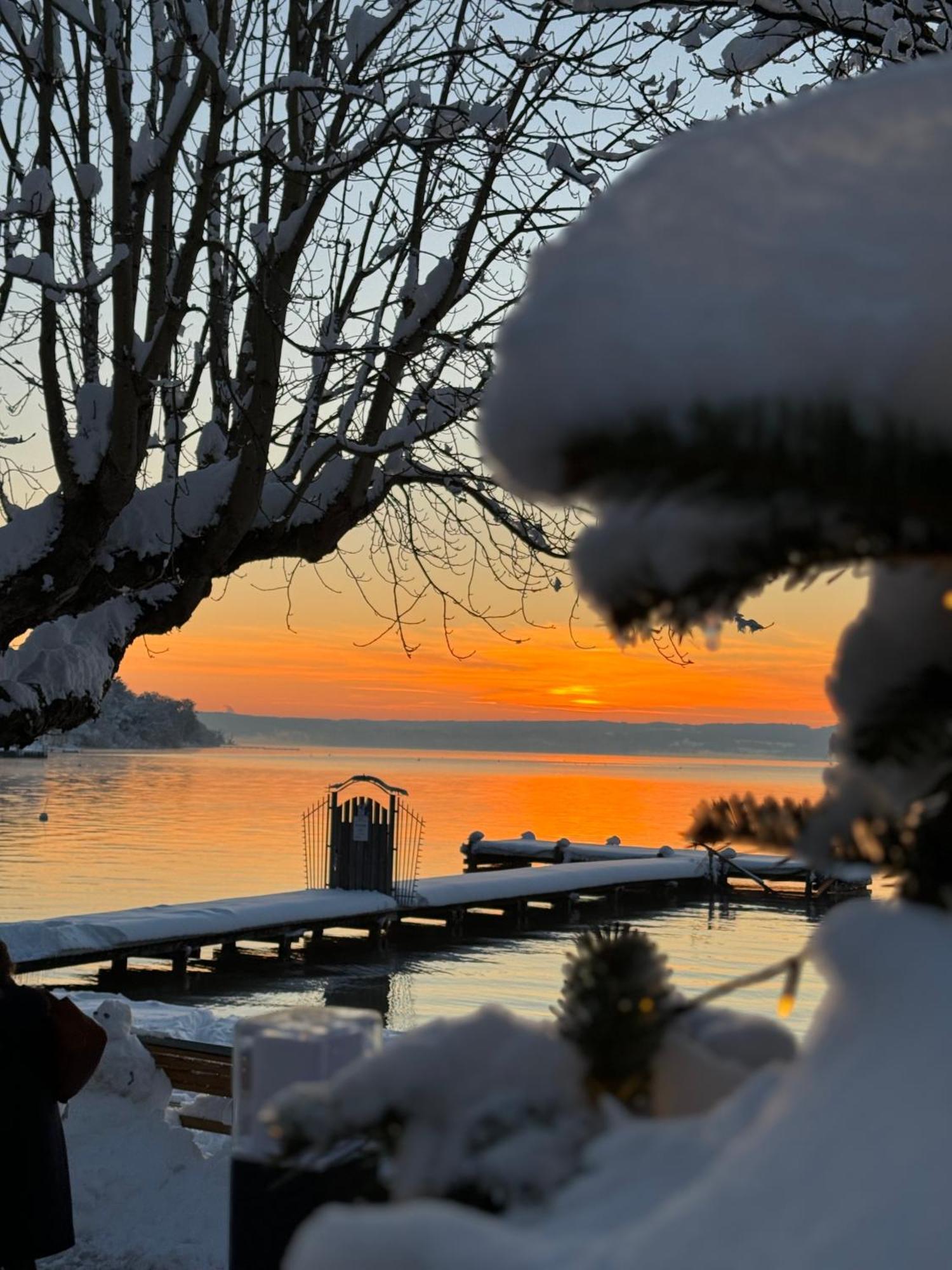 Ammersee-Hotel Herrsching am Ammersee Buitenkant foto
