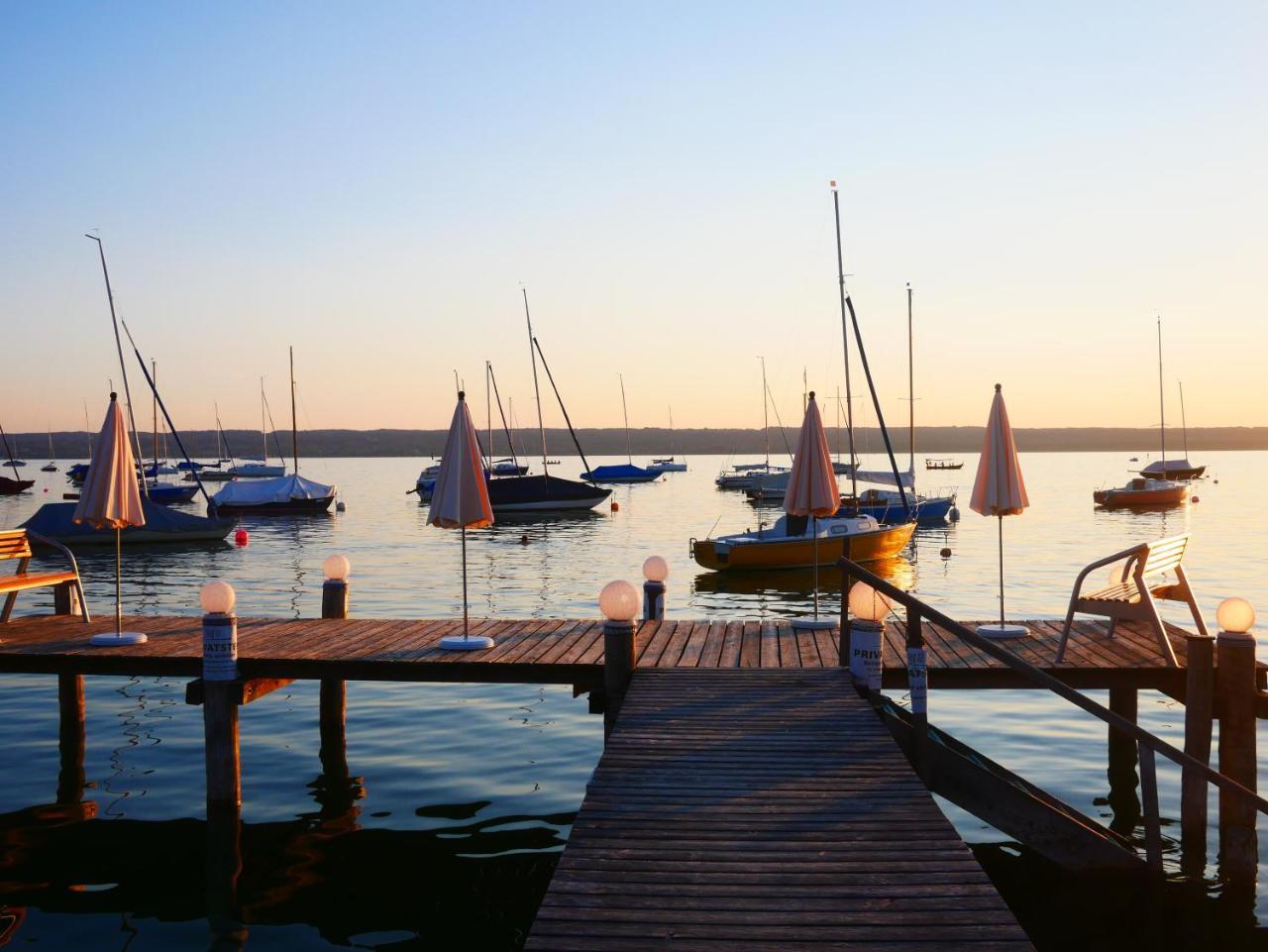Ammersee-Hotel Herrsching am Ammersee Buitenkant foto